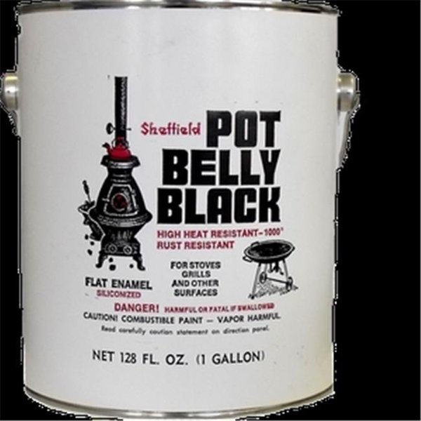 Sheffield Sheffield 5906 Qt Pot Belly Black High Temperature Finish 88289159060